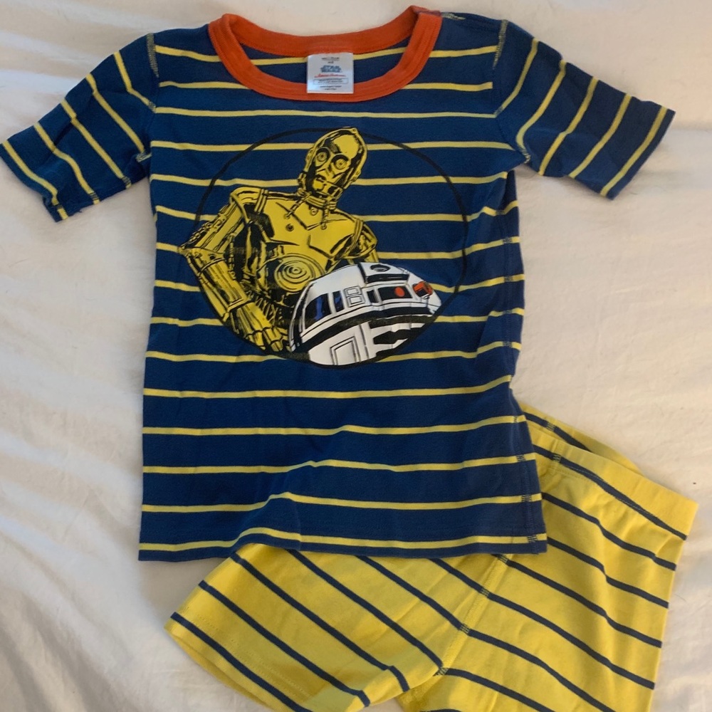 Hanna Andersson Star Wars short john PJs